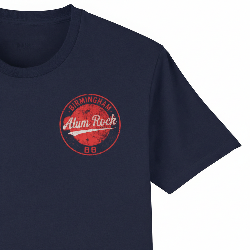 Alum Rock - T-Shirt - B8 Vintage Stamp Design