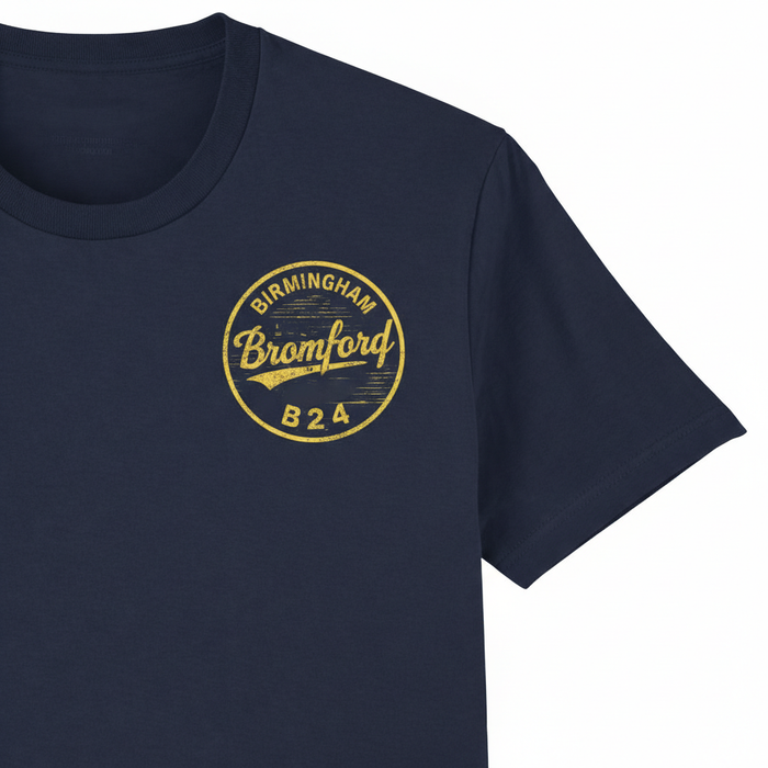 Bromford - T-Shirt - B24 Vintage Stamp Design