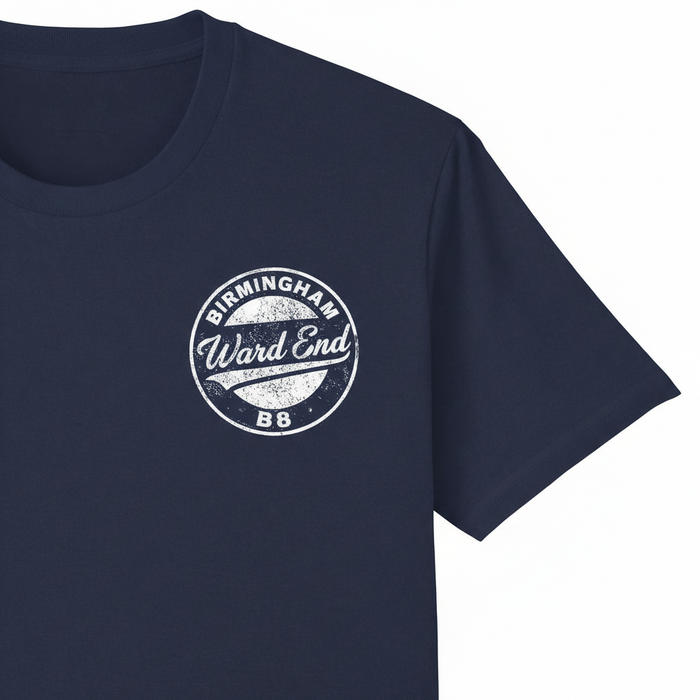Ward End - T-Shirt - B8 Vintage Stamp Design