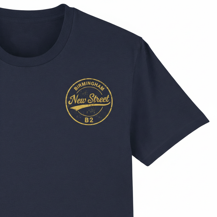 New Street - T-Shirt - B2 Vintage Stamp Design