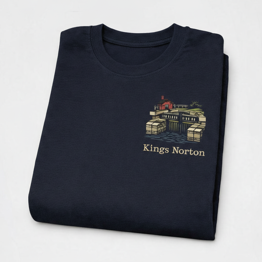 Kings Norton - T-Shirt - Bold Indie Design - Canal