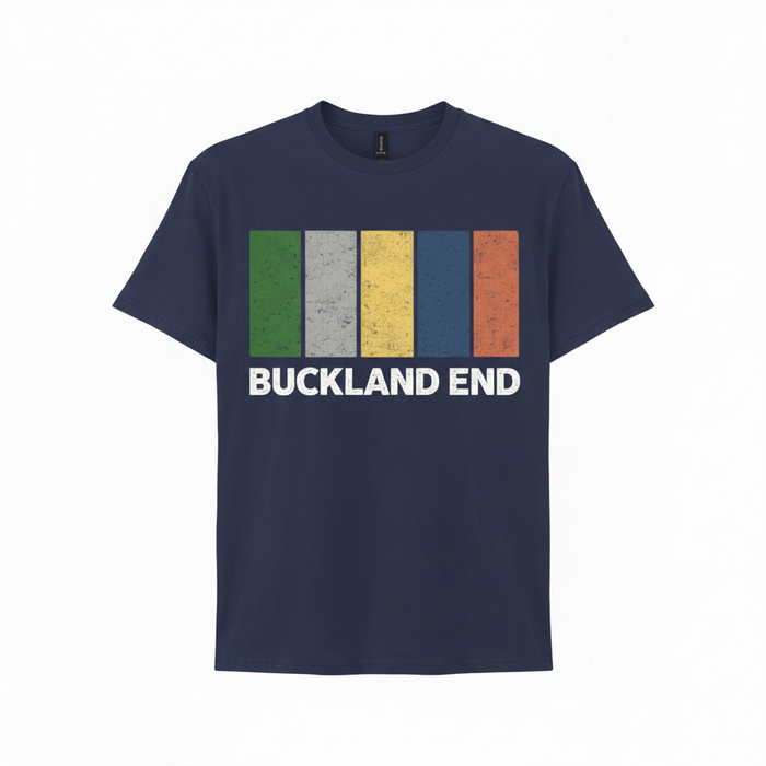 Buckland End - T-Shirt - Colour Block Design