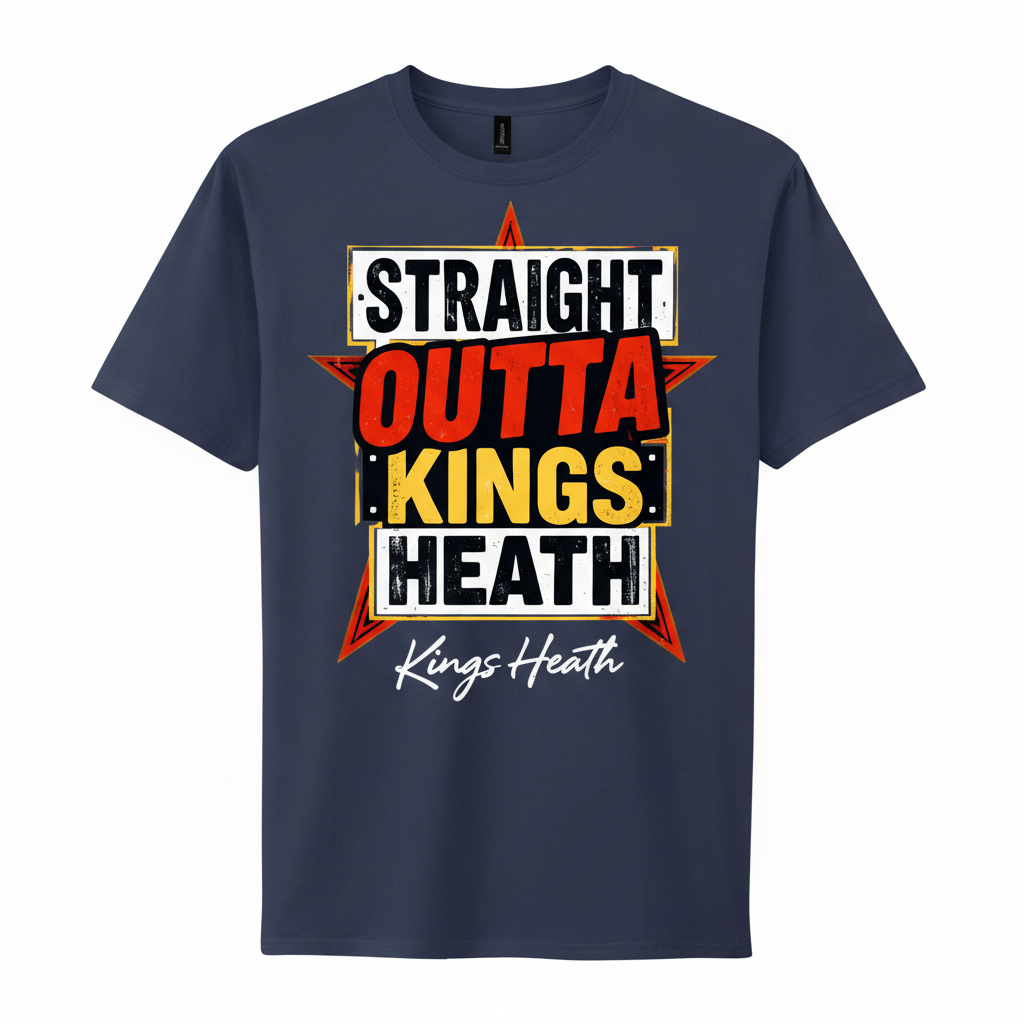 Kings Heath - T-Shirt - Say it…Kings Heath Design