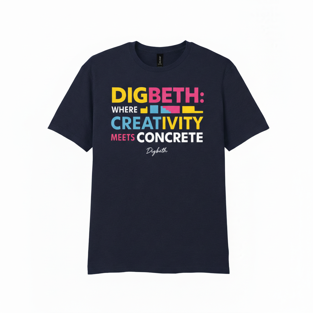 Digbeth - T-Shirt - Say it…Digbeth Design