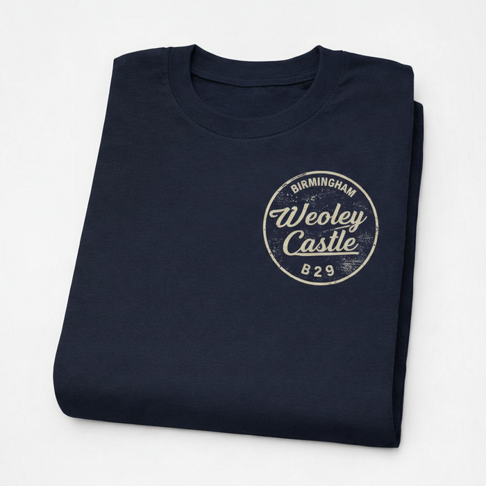 Weoley Castle - T-Shirt - B29 Vintage Stamp Design
