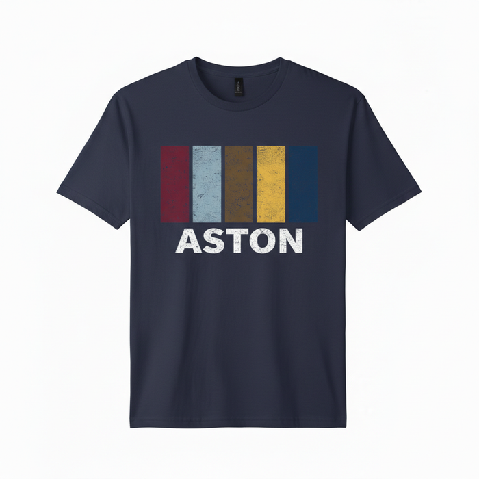Aston - T-Shirt - Colour Block Design