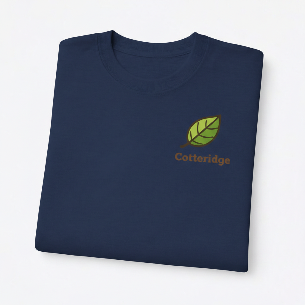 Cotteridge - T-Shirt - Bold Indie Design - Leaf