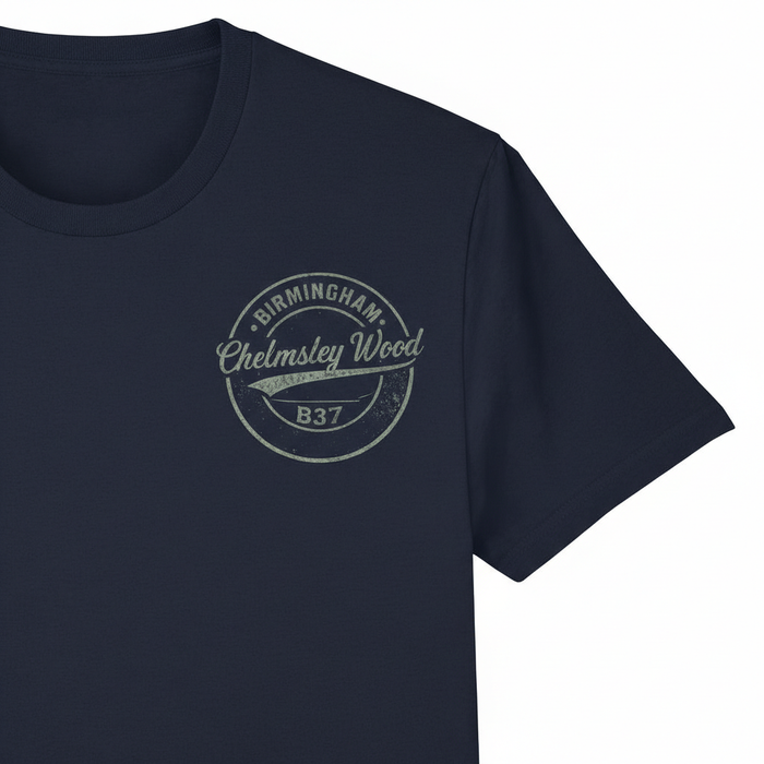Chelmsley Wood - T-Shirt - B37 Vintage Stamp Design