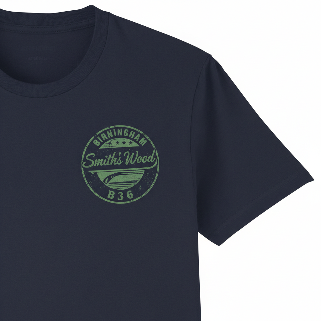 Smith's Wood - T-Shirt - B36 Vintage Stamp Design