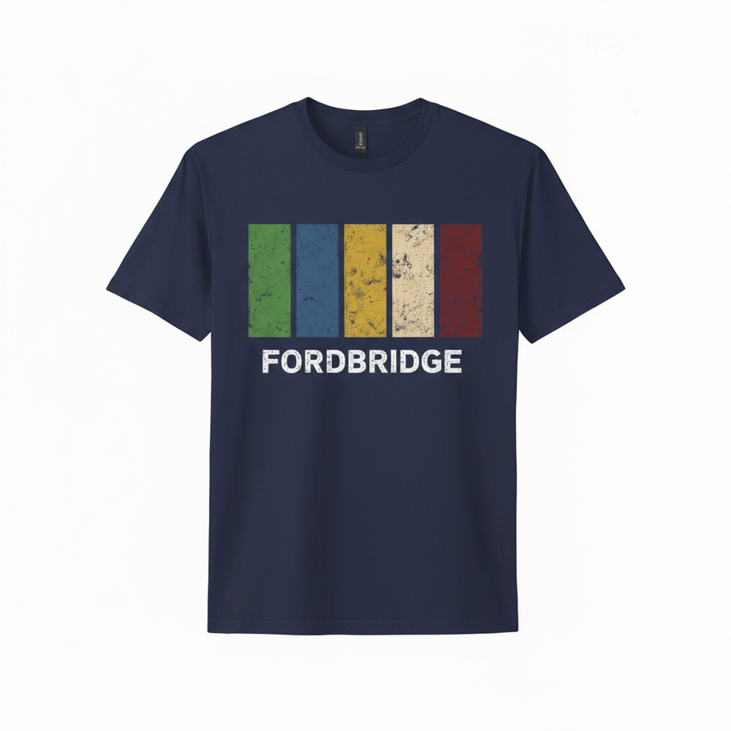 Fordbridge - T-Shirt - Colour Block Design