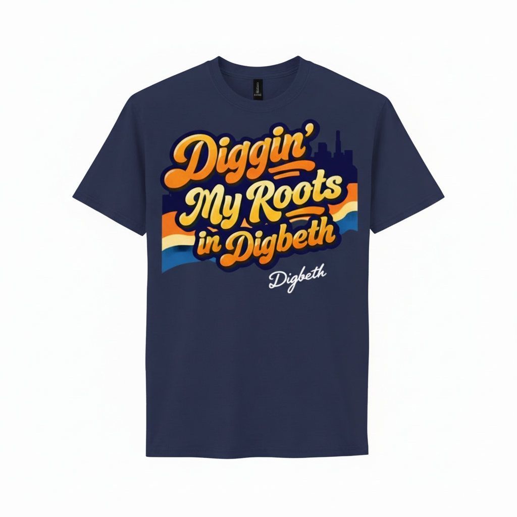 Digbeth - T-Shirt - Loud Local Love Design