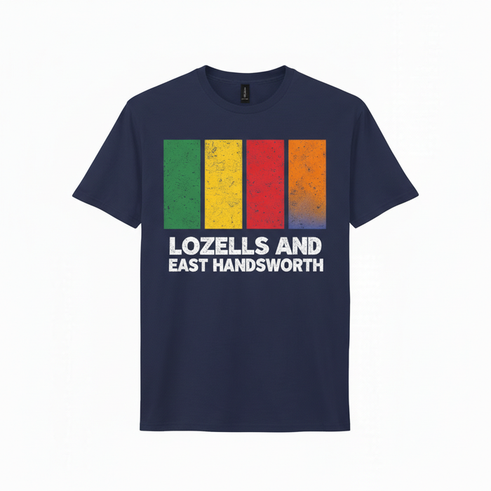 Lozells and East Handsworth - T-Shirt - Colour block Design