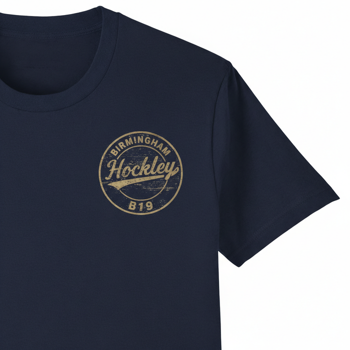 Hockley - T-Shirt - B19 Vintage Stamp Design