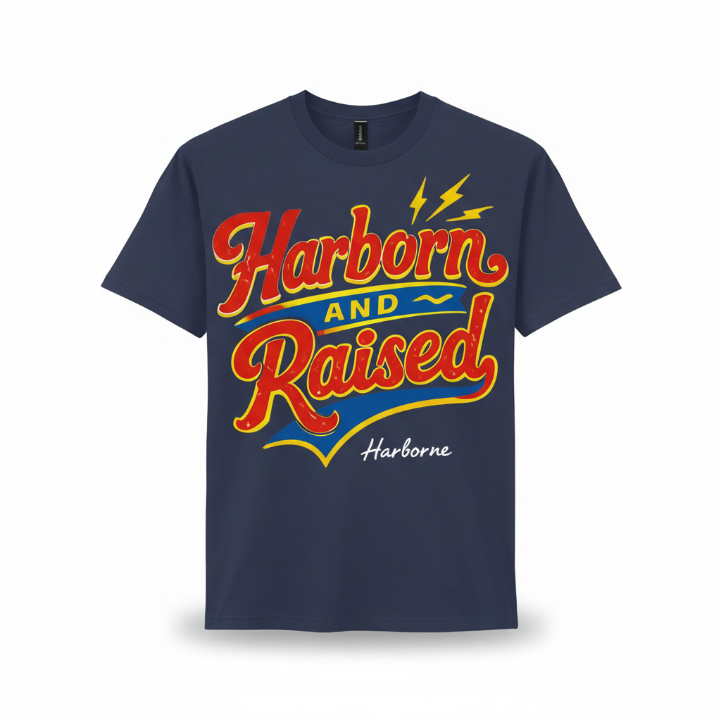 Harborne - T-Shirt - Loud Local Love Design
