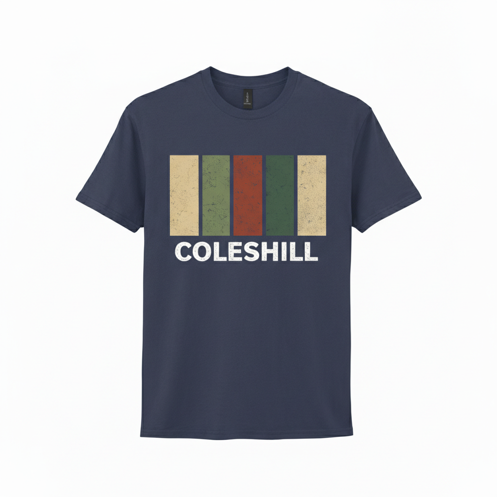 Coleshill - T-Shirt - Colour Block Design
