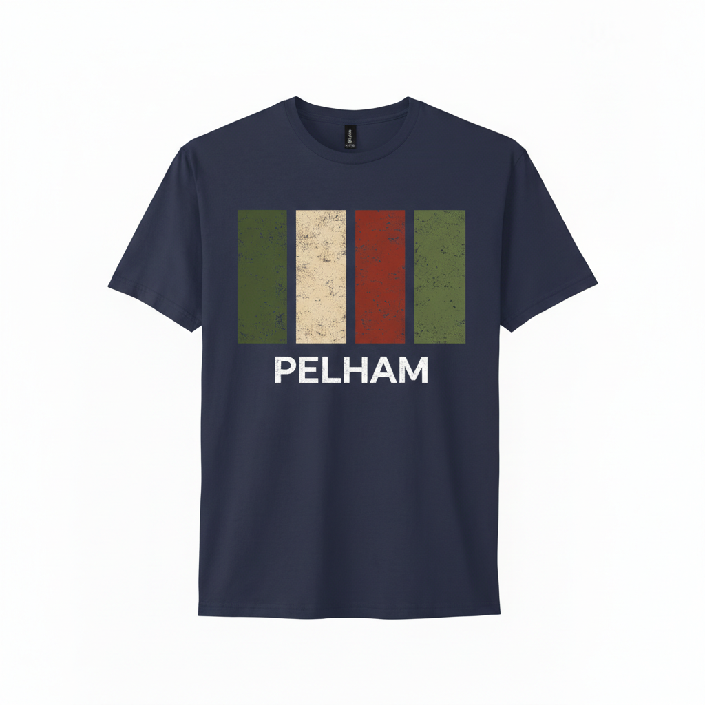 Pelham - T-Shirt - Colour Block Design