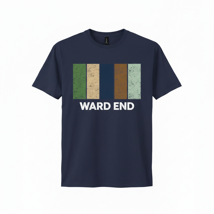 Ward End - T-Shirt - Colour Block Design