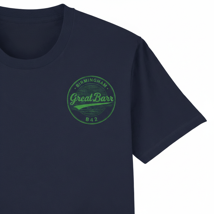 Great Barr - T-Shirt - B42 Vintage Stamp Design