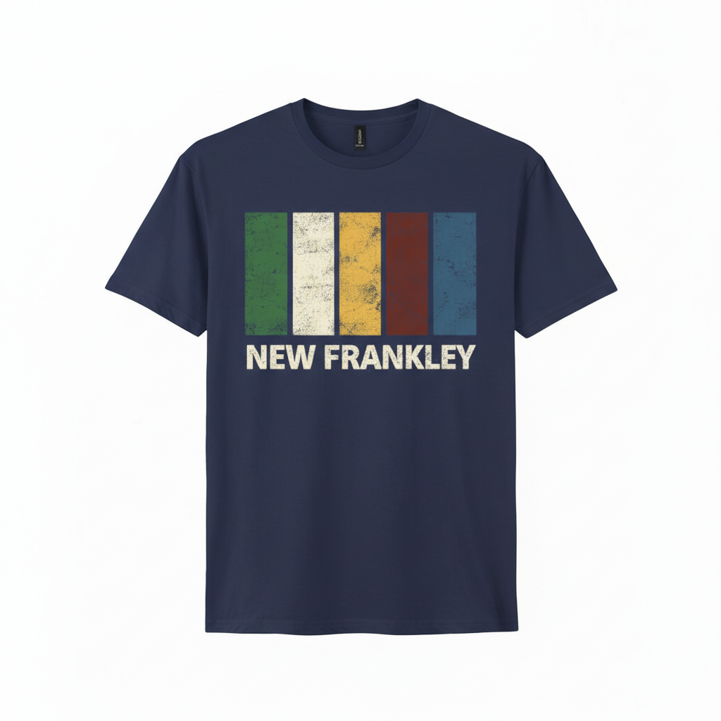 New Frankley - T-Shirt - Colour Block Design