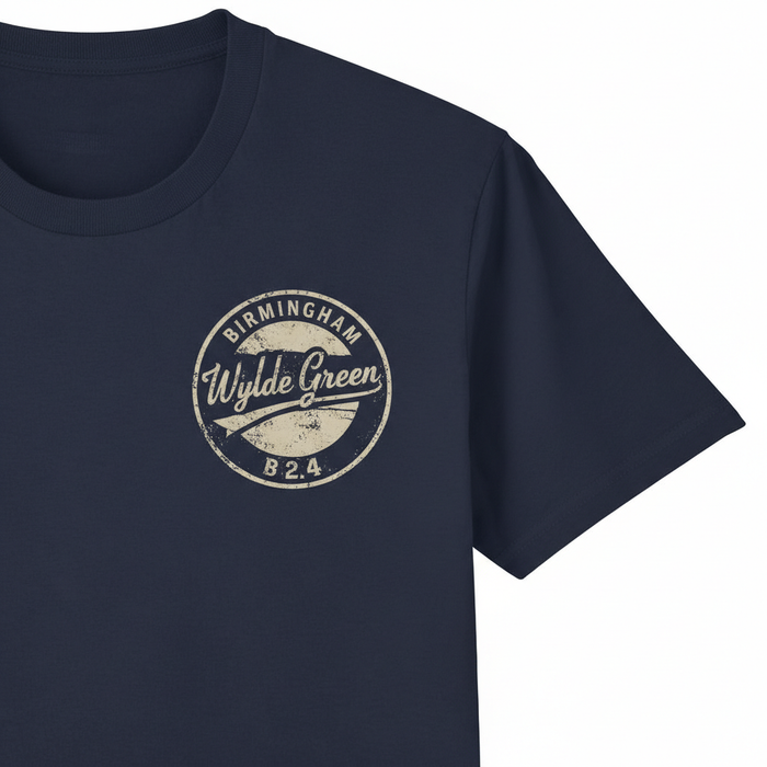 Wylde Green - T-Shirt - B24 Vintage Stamp Design