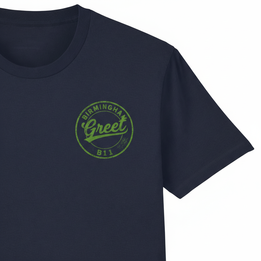 Greet - T-Shirt - B11 Vintage Stamp Design