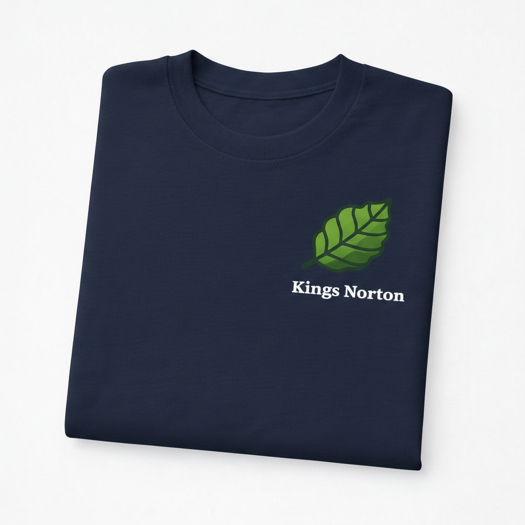 Kings Norton - T-Shirt - Minimal Cool Design - Leaf