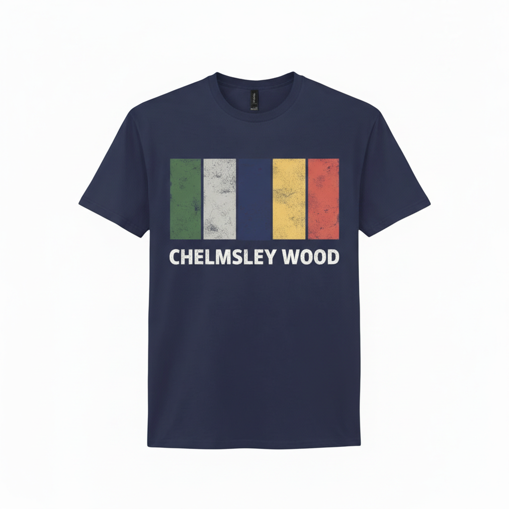 Chelmsley Wood - T-Shirt - Colour Block Design