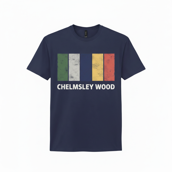 Chelmsley Wood - T-Shirt - Colour Block Design