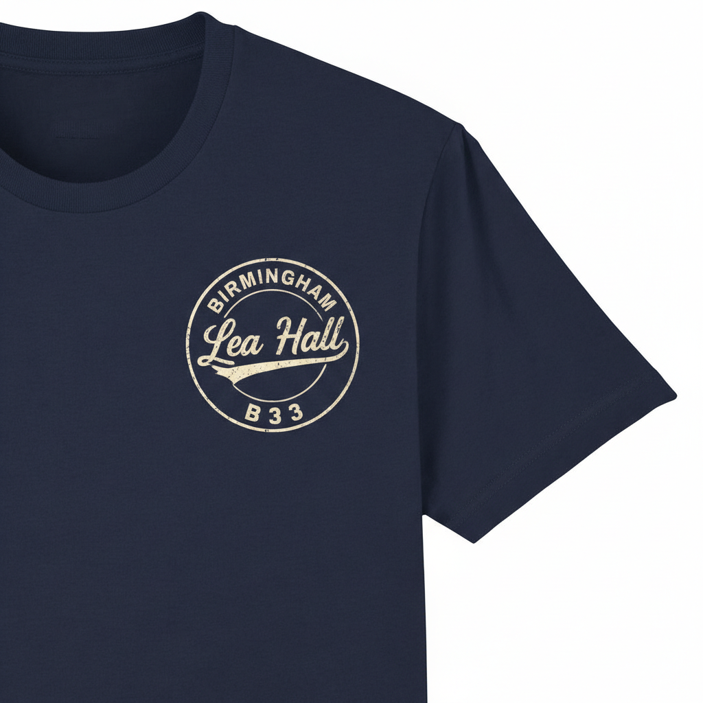 Lea Hall - T-Shirt - B33 Vintage Stamp Design