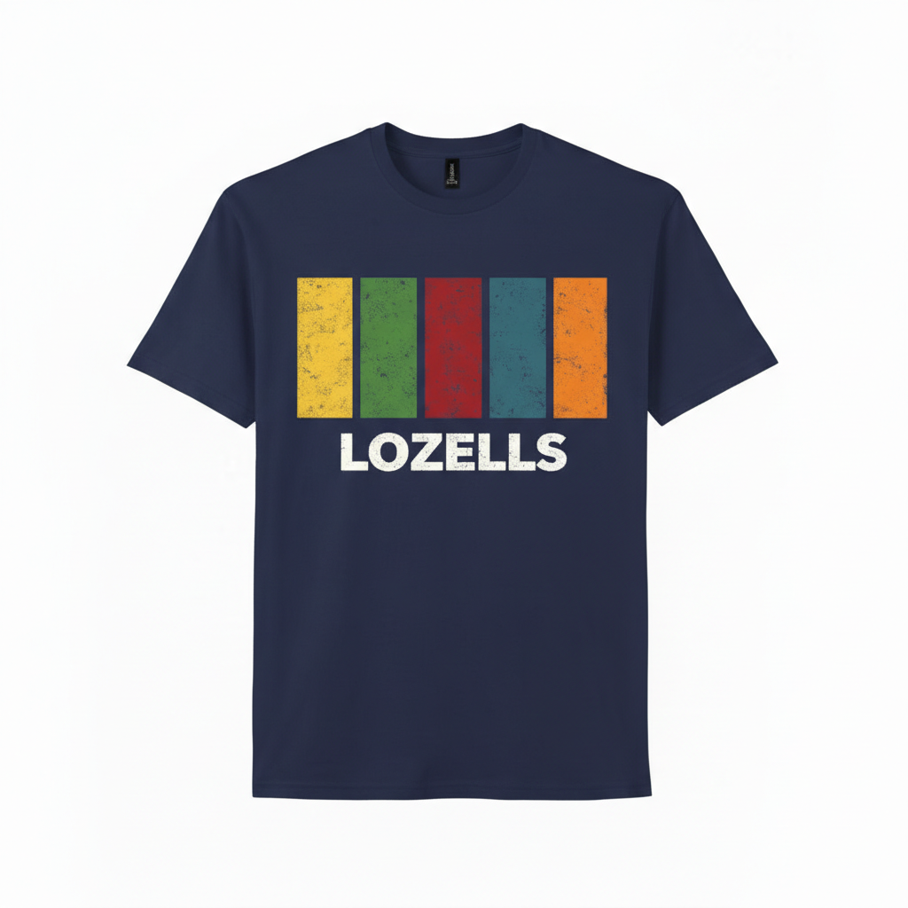 Lozells - T-Shirt - Colour Block Design