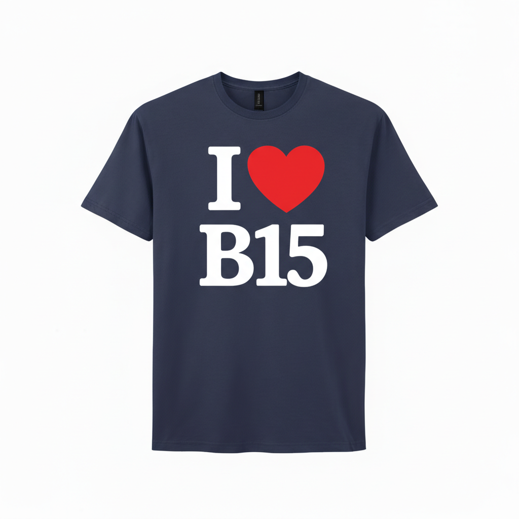 Edgbaston - T-Shirt - I heart B15 Design