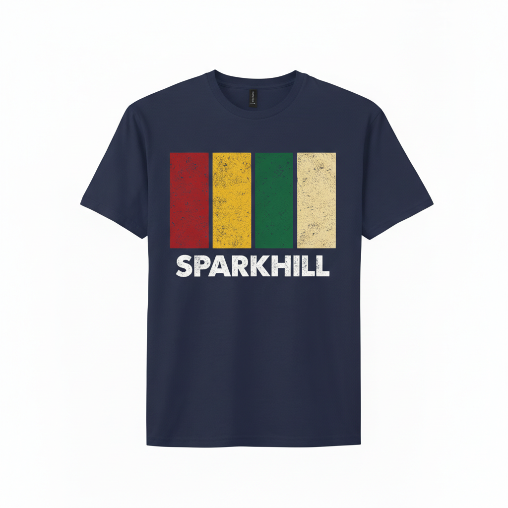 Sparkhill - T-Shirt - Colour Block Design