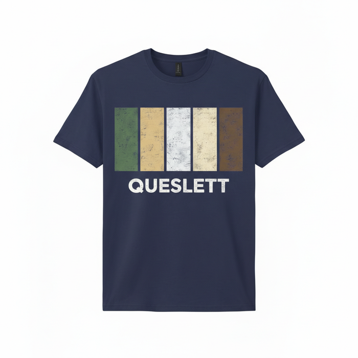 Queslett - T-Shirt - Colour Block Design