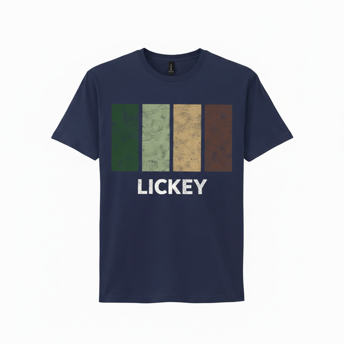 Lickey - T-Shirt - Colour Block Design