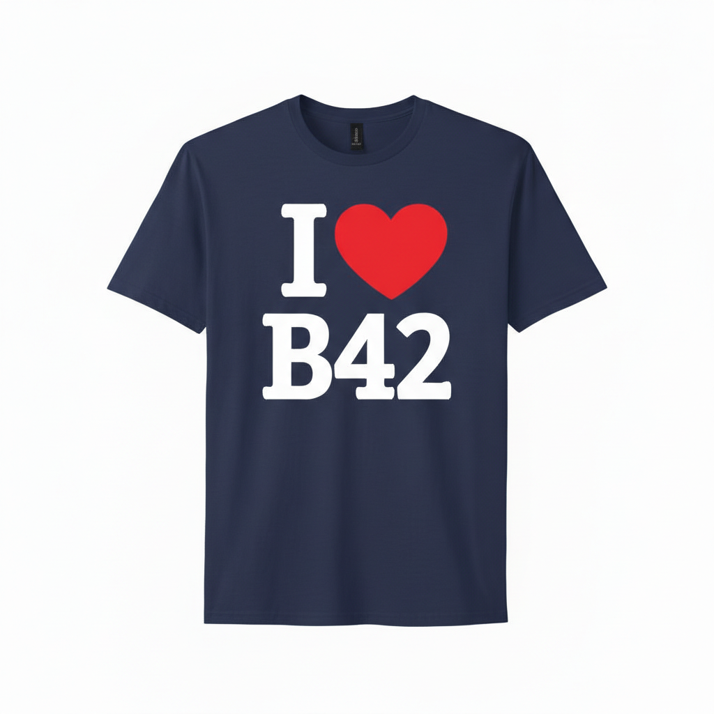Hamstead - T-Shirt - I Heart B42 Design