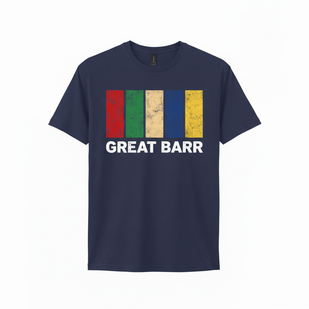 Great Barr - T-Shirt - Colour Block Design