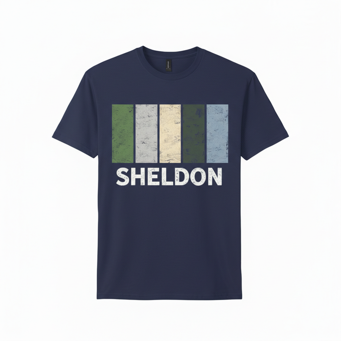 Sheldon - T-Shirt - Colour Block Design