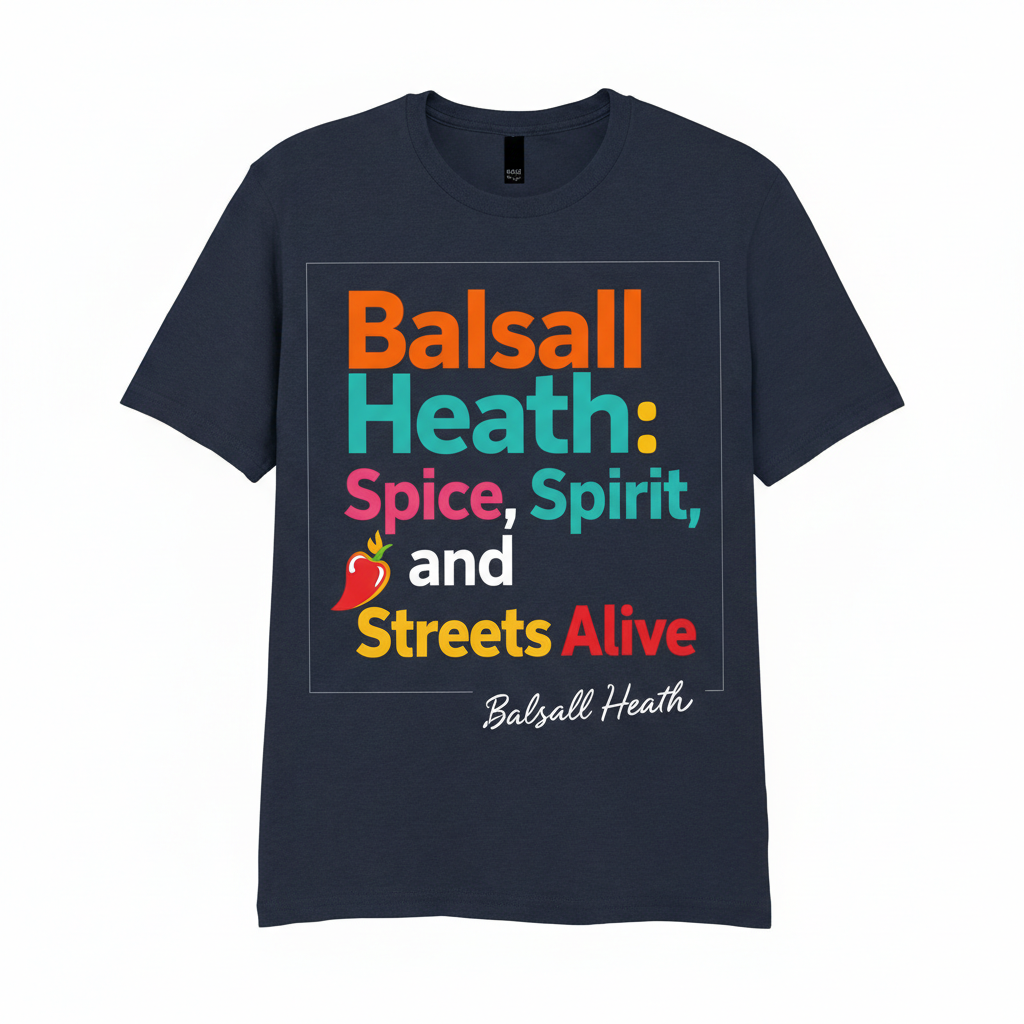 Balsall Heath - T-Shirt - Say it…Balsall Heath Design