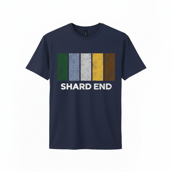 Shard End - T-Shirt - Colour Block Design