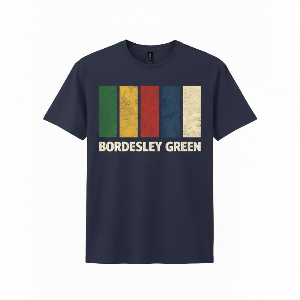 Bordesley Green - T-Shirt - Colour Block Design