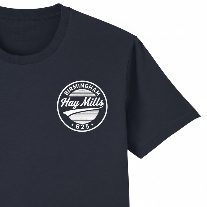Hay Mills - T-Shirt - B25 Vintage Stamp Design