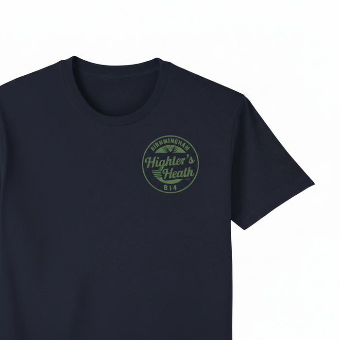 Highter's Heath - T-Shirt - B14 Vintage Stamp Design