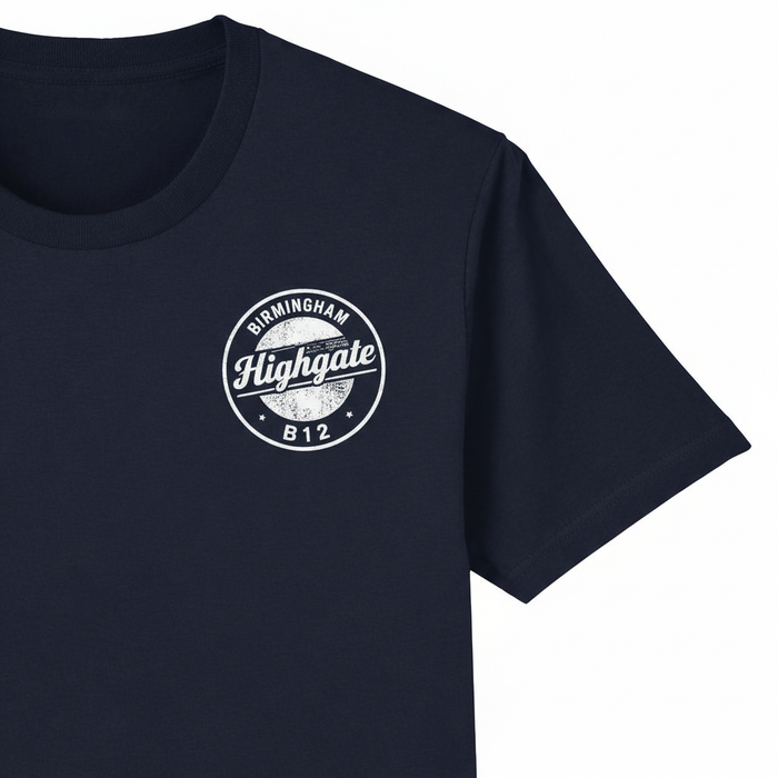 Highgate - T-Shirt - B12 Vintage Stamp Design
