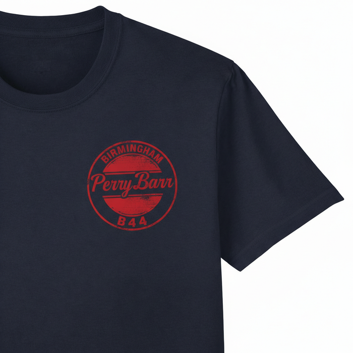 Perry Barr - T-Shirt - B44 Vintage Stamp Design