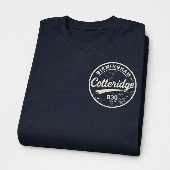 Cotteridge - T-Shirt - B30 Vintage Stamp Design
