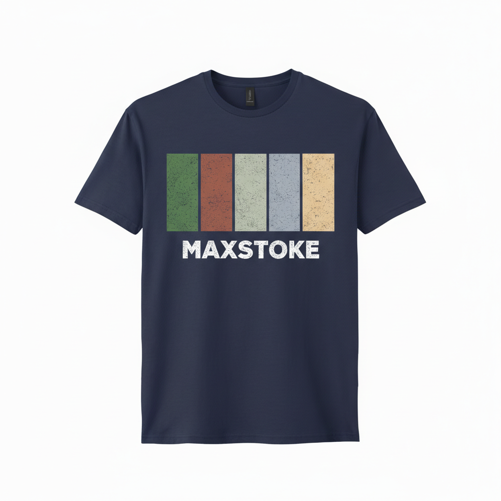 Maxstoke - T-Shirt - Colour Block Design