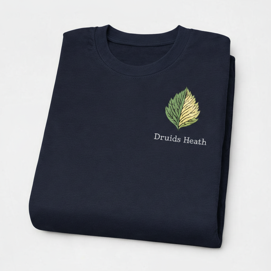 Druids Heath - T-Shirt - Bold Indie Design - Leaf