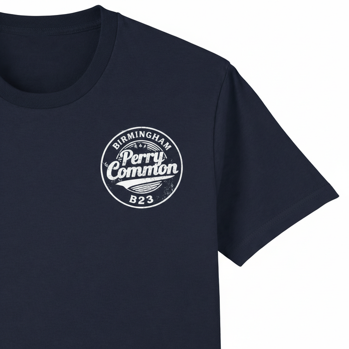 Perry Common - T-Shirt - B23 Vintage Stamp Design