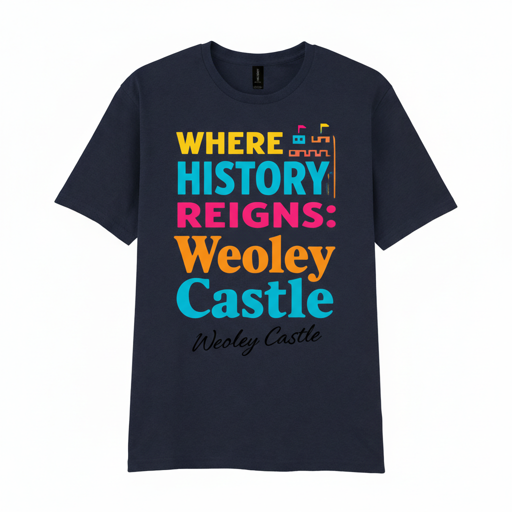 Weoley Castle - T-Shirt - Say it…Weoley Castle Design