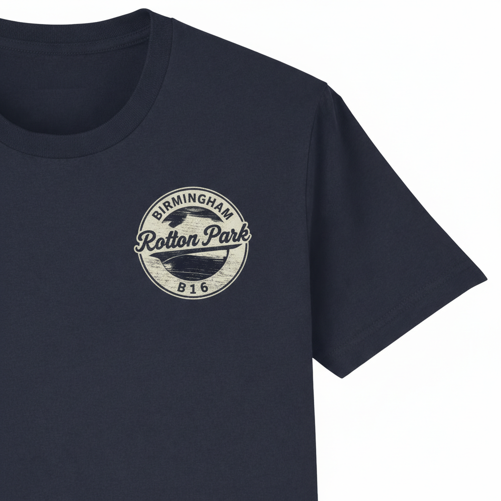 Rotton Park - T-Shirt - B16 Vintage Stamp Design